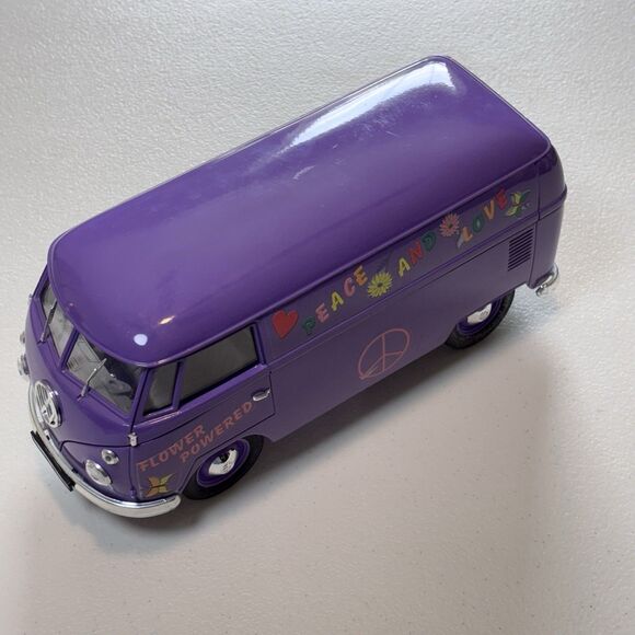 1:18 Diecast 1966 Volkswagen Combi Love van By Solido - Picture 1 of 14